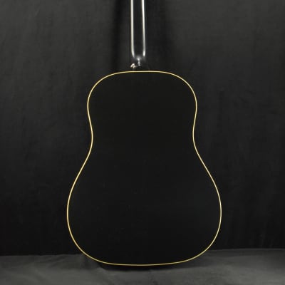 Gibson 60s J-45 Original Adj. Saddle (No Pickup) Ebony 2020 with Case image 11