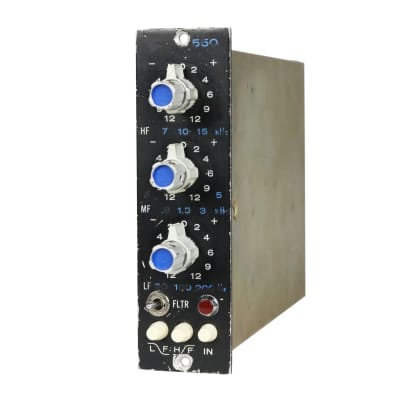 API 550 Equalizer #2083 (Vintage): 500 Series 3-band EQ | Reverb