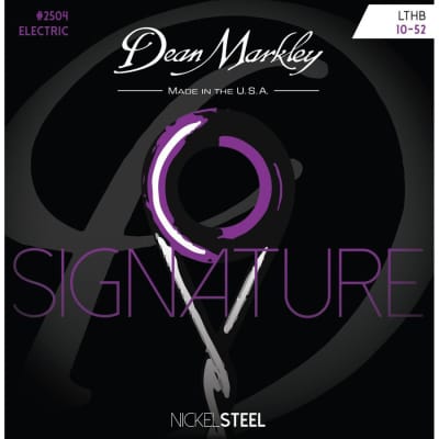 Dean Markley Signature NickelSteel Electric Guitar Strings - Light Top/Heavy Bottom 10-52 image 5