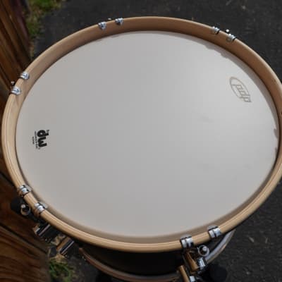 PDP Concept Maple Classic Series  - Ebony Stain 9 x 13" Maple Tom w/ Maple Hoops | 13" Tom image 3