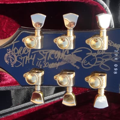 Gibson Zakk Wylde Camo Les Paul Custom 1st Lefty Lefthand Handsigned by Zakk Wylde LH image 2