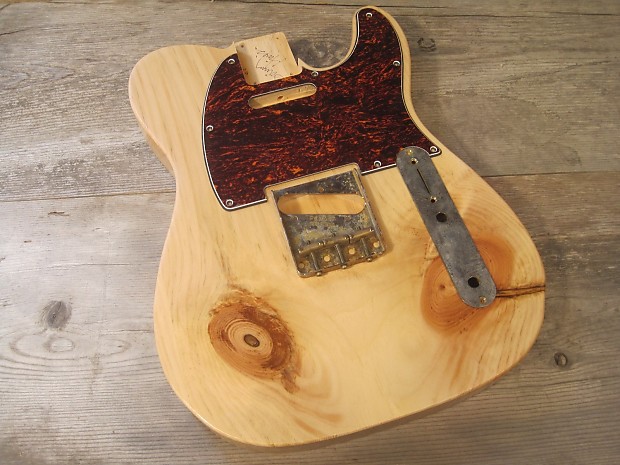Knotty pine telecaster body cheap