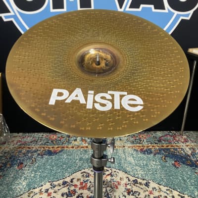 Paiste Scott Rockenfield's Queensrÿche, 18" Rude, 2002 Crash/Ride A, Cracked, Autographed! (#3) 1990s image 13