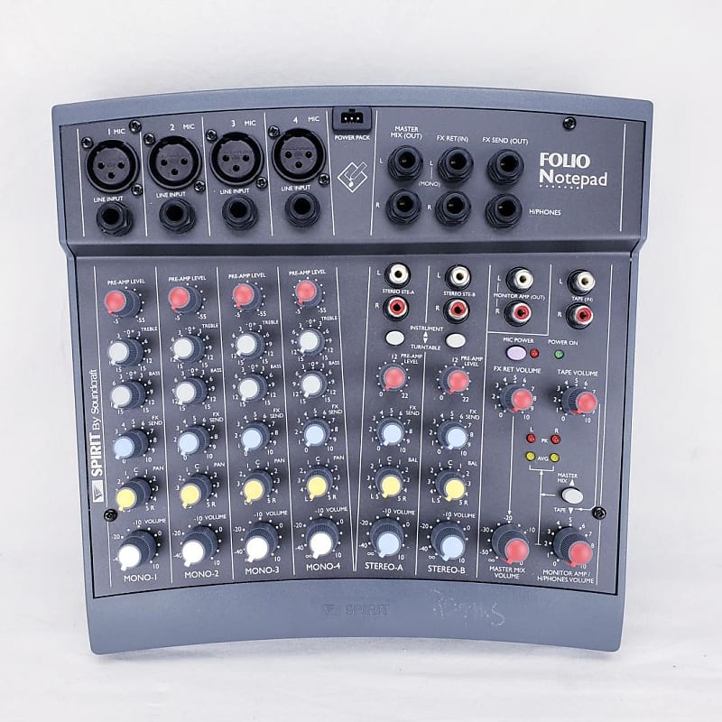訳あり品 Spirit by soundcraft Folio Notepad 訳あり品 Spirit by soundcraft Folio Notepad