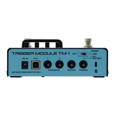 Roland TM-1 Dual Input Trigger Module with a Stompbox-style Design, WAV Manager Application and 15 Onboard Sound Kits image 3