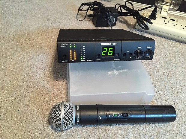 Shure UC4/Uc2-SM58, USA 製、動作確認済み。 Shure UC4/Uc2-SM58, USA 製、動作確認済み。 SHURE BLX2/SM58