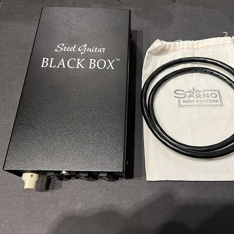 Sarno Steel Guitar Black Box Tube Buffer Reverb