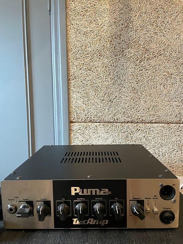 Tecamp Puma 500 Silver bass amp image 1