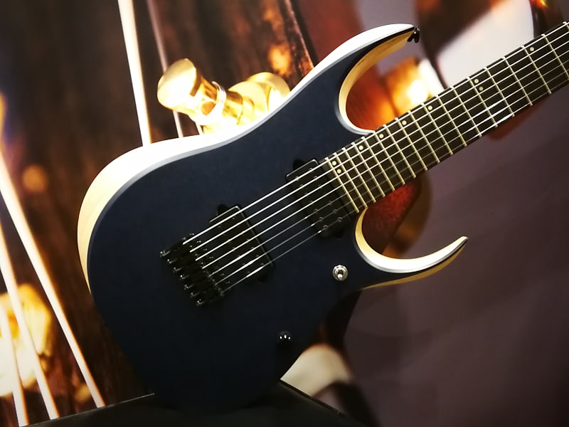 Ibanez RGDR4427FX-NTF Prestige E-Guitar 7 String - Natural Flat + Case image 1