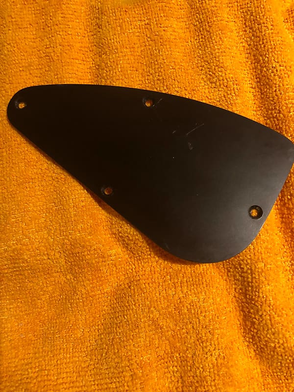 Ibanez RG control cavity cover Black Reverb