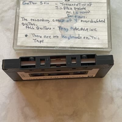 Tony Macalpine DEMO TAPE 1980s:  THE ONE USED TO GET HIM DISCOVERED BY MIKE VARNEY image 3