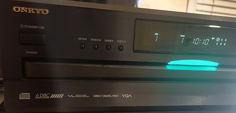 Onkyo Onkyo DX-C3906-CD changer with MP3 CD playback 90s image 1