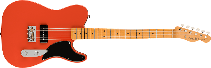 Fender Noventa Telecaster 2021 - Present Fiesta Red image 1