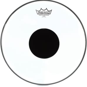 Remo Controlled Sound Clear Drumhead - 13 inch - with Black Dot image 5