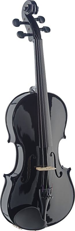 Stagg 4/4 Solid Maple Violin w/ standard-shaped soft-case image 1