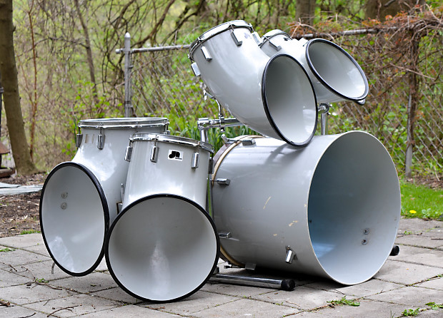 1970s 6 Piece Vintage North Drum Kit
