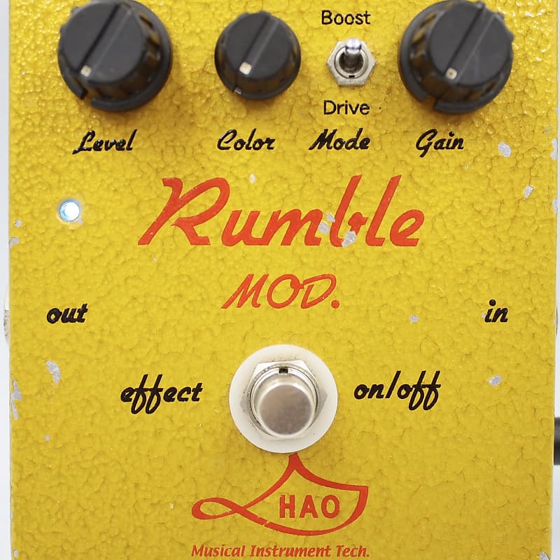 ギター Hao Rumble MOD (Dumble pedal) Hao Rumble MOD Overdrive/Booster Pedal | Musician's Friend