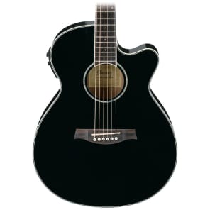 Ibanez AEG10IIBK AE Series Acoustic-Electric Guitar Black
