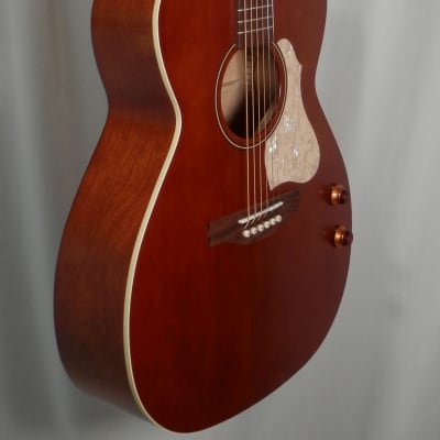 Art & Lutherie Legacy Havana Brown Q-Discrete Concert Hall Acoustic Electric Guitar  (Model # 047710 image 3