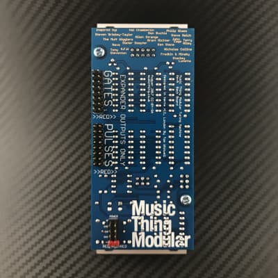 Music Thing Modular Turing Machine Mk II (Aluminum/Various Knob Colours) 10hp Eurorack Module image 11