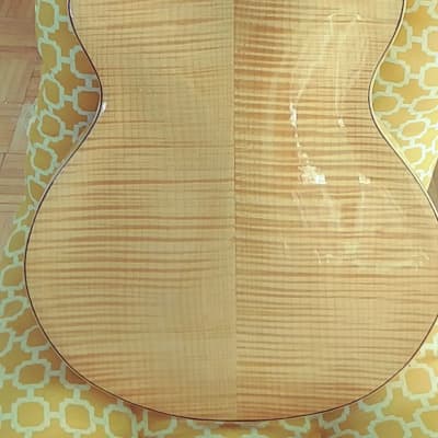 Jim D'Aquisto Inspired 16" Arch top Guitar W Oval Sound Hole Handmade by Les Korn image 6