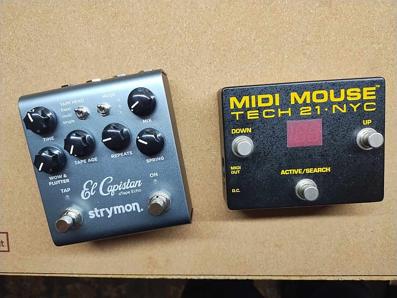 DTM・DAW TECH 21 MIDI MOUSE Usb Midi Footswitch DTMu00b7DAW TECH 21 MIDI MOUSE : Tech 21