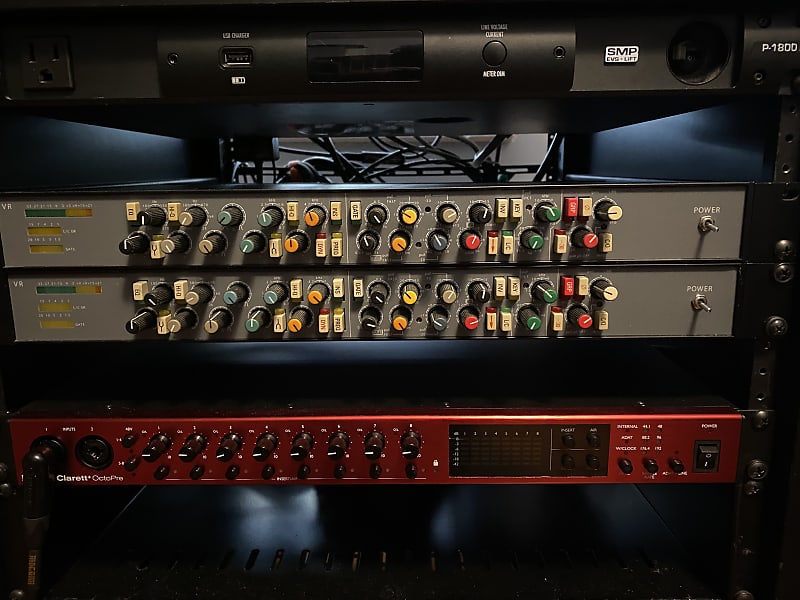 Pair of Neve VR 60 VR60 Racked Console Channels from Capitol | Reverb