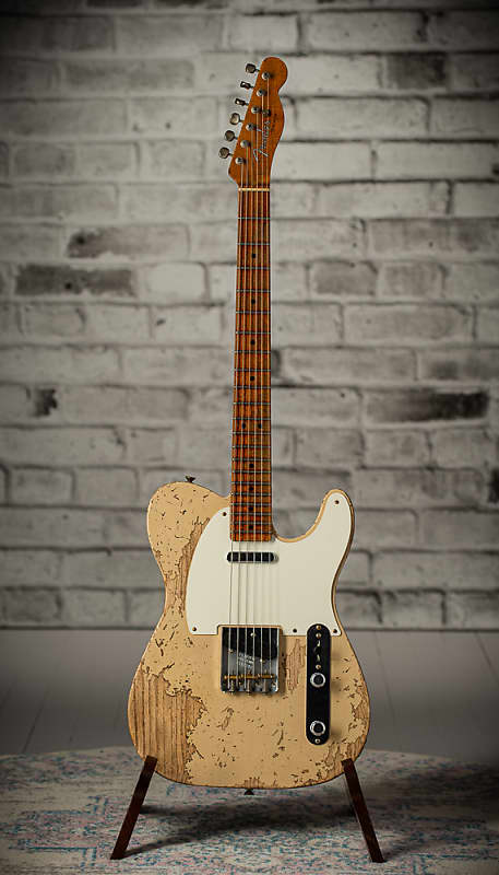 Fender Custom Shop ’51 Nocaster Super Heavy Relic - Faded Aged Desert Sand image 1