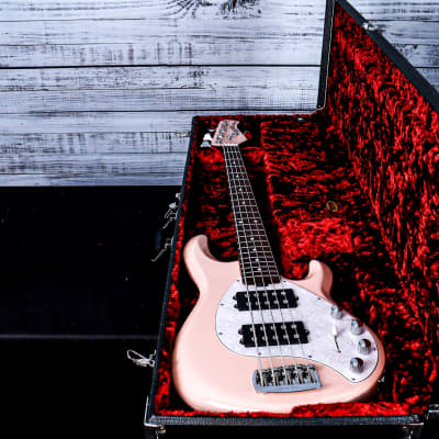 Music Man Stingray 5 Special HH Bass Guitar | Pueblo Pink image 7