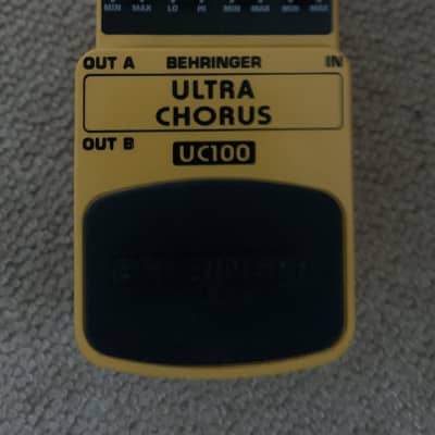 Behringer UC100 Ultimate Stereo Chorus Effects Pedal for sale