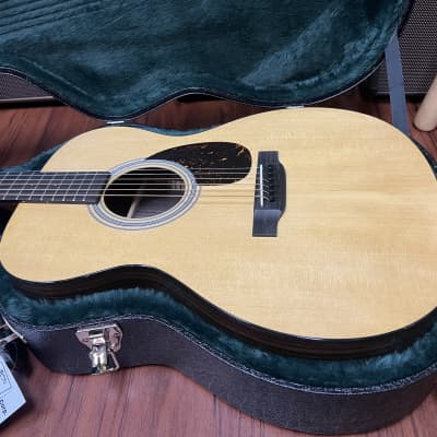 Martin Standard Series OM-21 Orchestra Model Acoustic Guitar 2023- Natural. w/ hard case. New! image 19