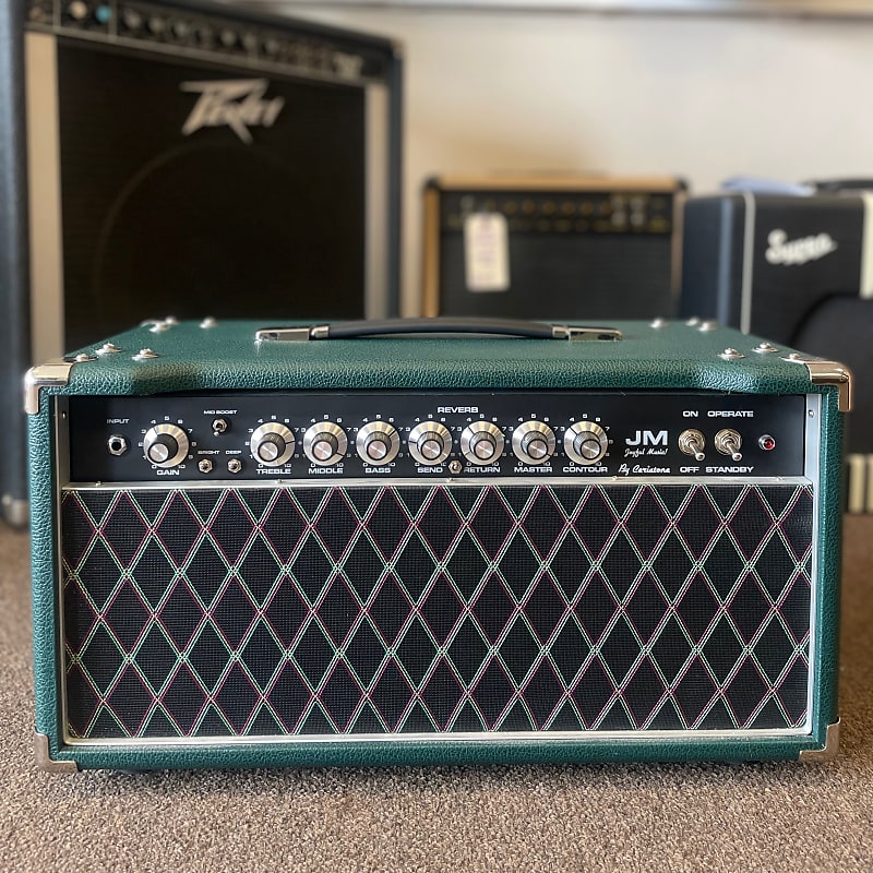 Ceriatone JM50 (Joyful Music!) Racing Green Tolex Reverb