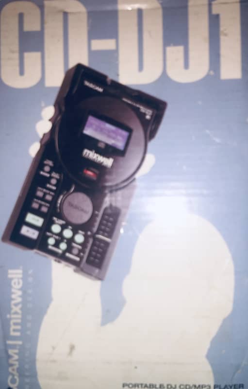 Tascam CD-DJ1 MIXWELL ( professional ultra compact DJ cd/mp3