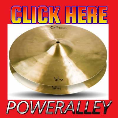 Dream Cymbals 15" Bliss Series Hi-Hat Cymbals (Pair) BHH15 image 1