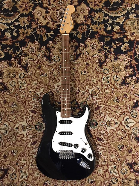 Fender Stratocaster w/ Lindy Fralin pickups 1998 Black