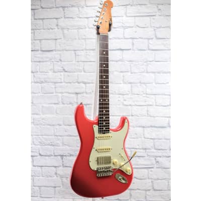 Michael Tuttle Custom Classic S - Fiesta Red Nitro - Roasted Maple Neck - S/S/H image 2