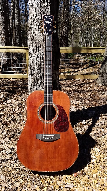 Crystal Forest CFSS Custom Shop Sitka Spruce / Rosewood Dreadnought 2019 Reddish brown image 1