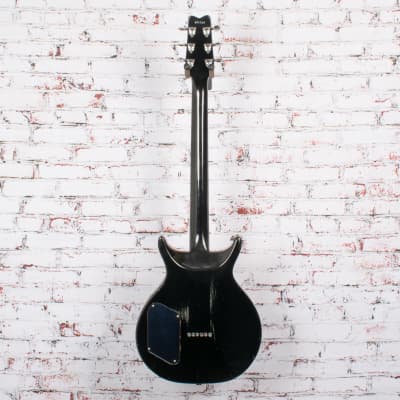 Washburn Hawk Wing Series Vintage Electric Guitar, Black x0291 (USED) image 9
