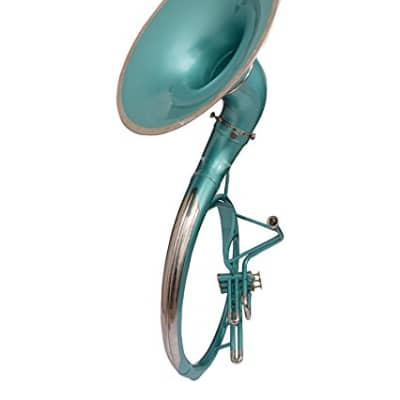 sai musicals sp-12 Sousaphone Small Bb Pitch Green With Free Carry Bag+ MP+Ship 2019 image 1