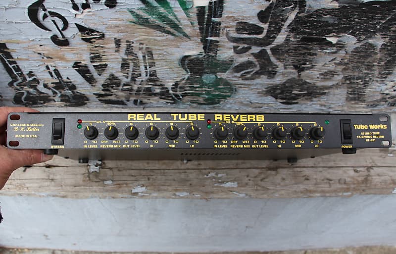 Tube Works RT-921 Real Tube Stereo Reverb Jerry Garcia