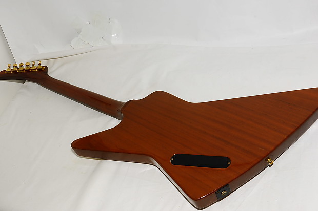 ★FERNANDES★ Burny REX-80 Natural 美品！！！ 1980s Burny REX-80 Explorer Electric Guitar VH3 Pickups | Reverb