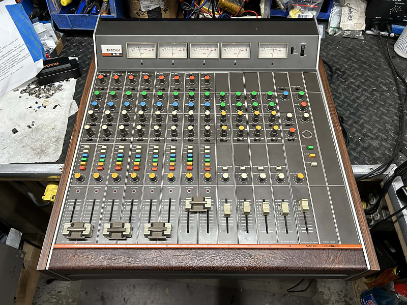 Tascam M35 Vintage 8 channel audio mixer. Multitrack! | Reverb