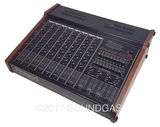 Roland PA-150 Stereo Mixer + Spring Reverb - 120v - Great