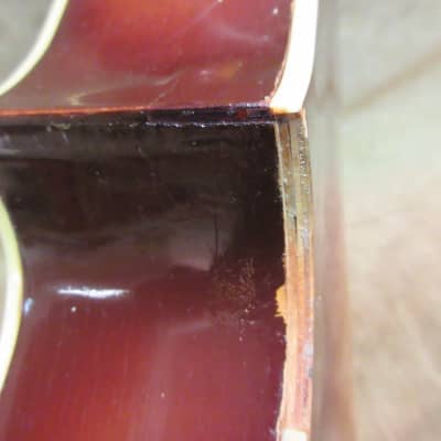 1950's Kay KM 70 8 String Mandolin Sunburst Great Shape Loud ! Pro Set Up Free US Shipping! image 11