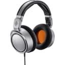 Neumann NDH 20 Closed Back Monitoring Professional Studio Headphones Gaming, Mixing, Mastering, Video or Audio Production, 3M straight cable w 1’8” stereo connector and 1/4” adaptor, Nickle, Large