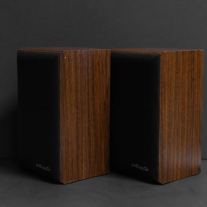 Vintage Polk Audio Monitor Series 4 Bookshelf Speakers | Reverb