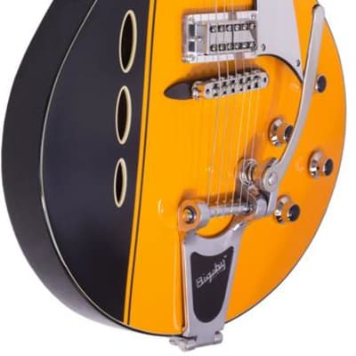 Backlund Rockerbox II DLX  Semi-Hollow Maple Body Mahogany Neck Soft C 6-String Electric Guitar image 2