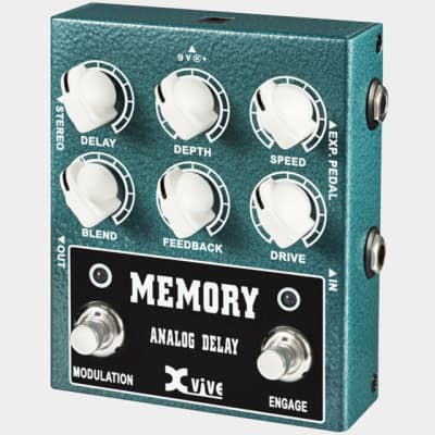Xvive XW3 Memory Analog Delay 2010s - Green for sale