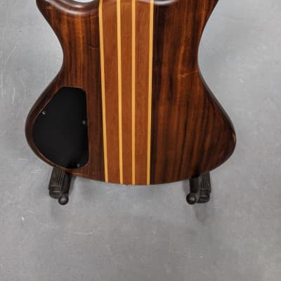 Washburn - T24NMK-D-U - 4 String Electric Bass Guitar - Natural Matte (with Gig bag) image 6