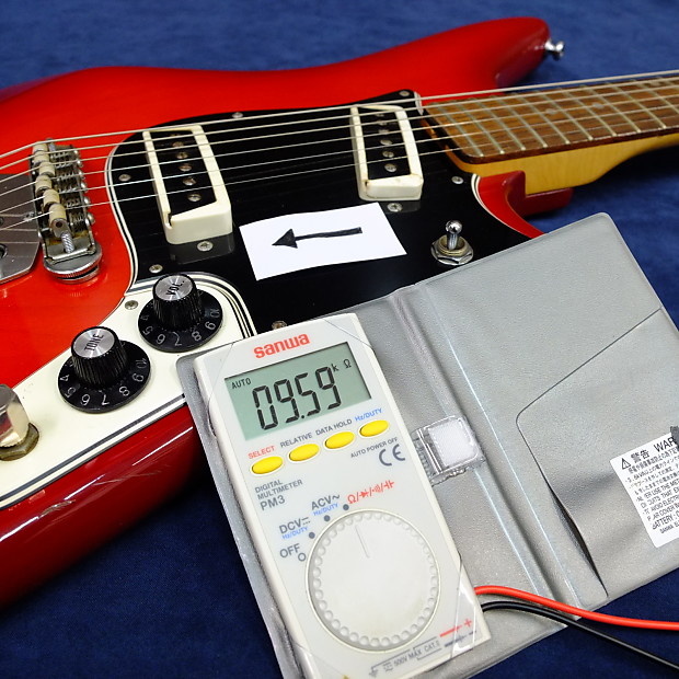 ARIA 1532T 1969年 Aria 1532T 1969 Red Vintage Japanese Bizarre Guitar